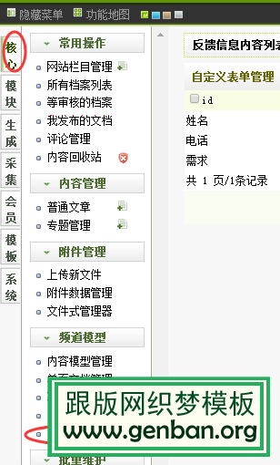 织梦程序提示:数据校验不对,程序返回